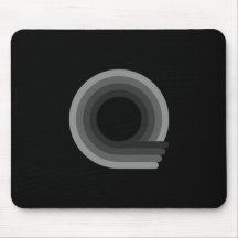 Mousepad con logotipo de rayos X QBD