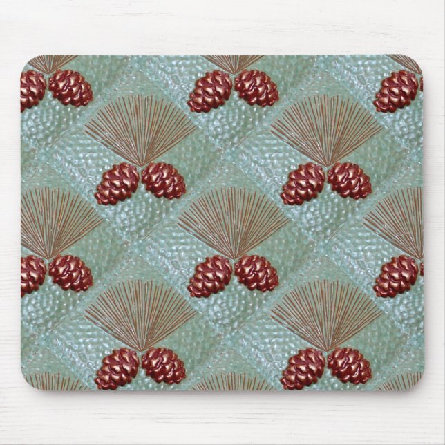 Alfombrilla De Ratón Mousepad Con Pineconas Ponderosa (Frente)