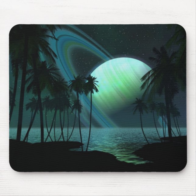 Alfombrilla De Ratón Mousepad con un planeta (Frente)