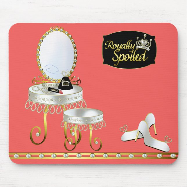 Alfombrilla De Ratón Mousepad con un regocijo real (Frente)