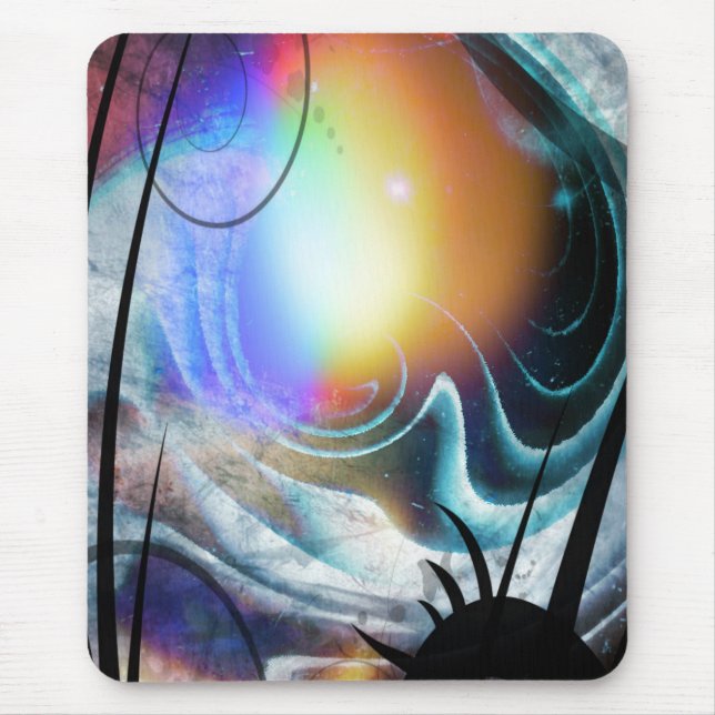 Alfombrilla De Ratón Mousepad con vista a error espacial (Frente)