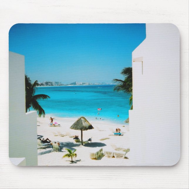 Alfombrilla De Ratón Mousepad con vistas tropicales (Frente)