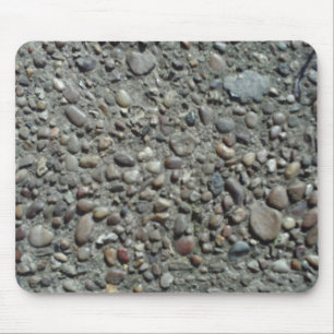 Alfombrilla De Ratón Mousepad concreto encajado guijarro
