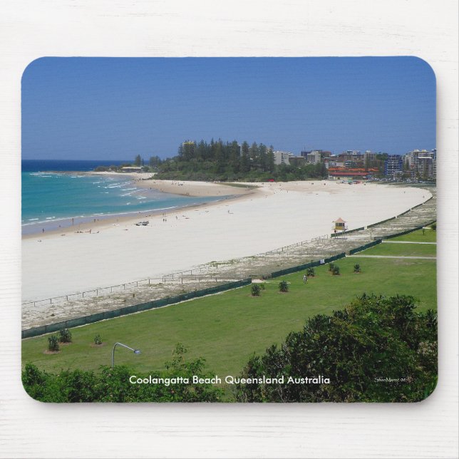 Alfombrilla De Ratón Mousepad Coolangatta Beach Queensland Australia (Frente)