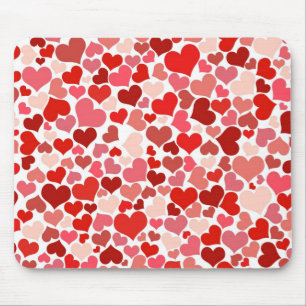 Alfombrilla De Ratón Mousepad Corazón Rojo