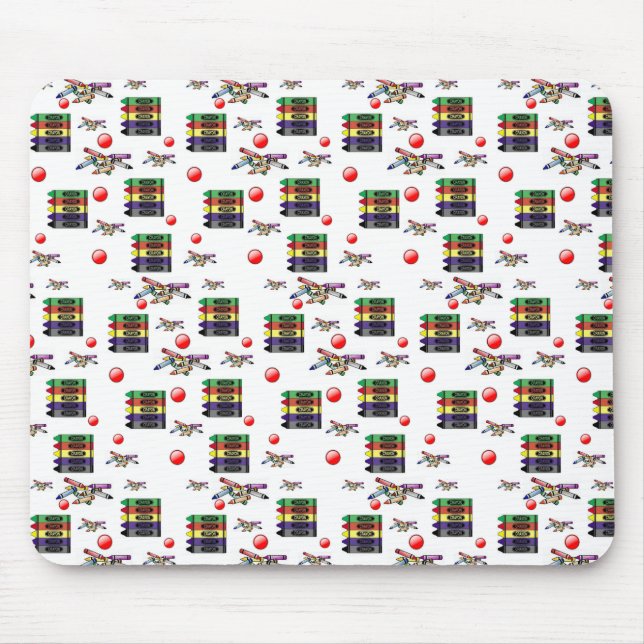 Alfombrilla De Ratón Mousepad Crayon (Frente)