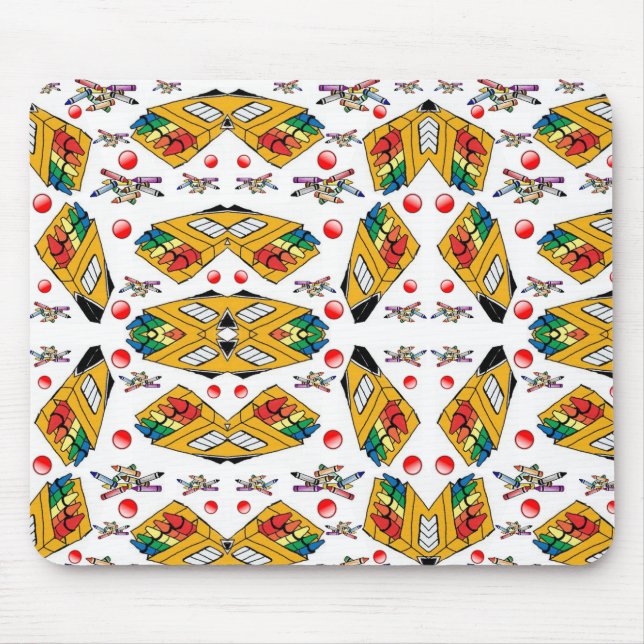 Alfombrilla De Ratón Mousepad Crayon (Frente)