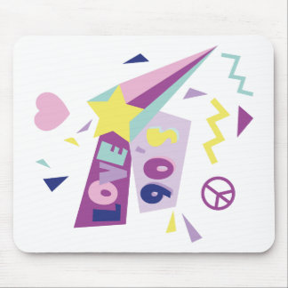 Alfombrilla De Ratón Mousepad "crazy 90s"