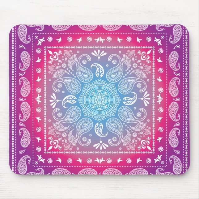 Alfombrilla De Ratón Mousepad CRed Blue Burst (Frente)