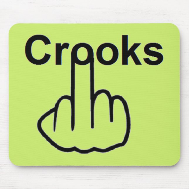 Alfombrilla De Ratón Mousepad Crooks Flip (Frente)