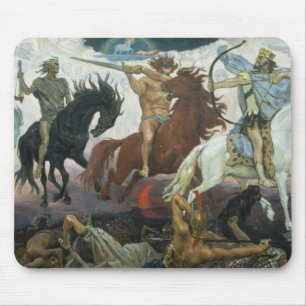 Alfombrilla De Ratón Mousepad Cuatro jinetes de Apocalipsis Viktor Vasn