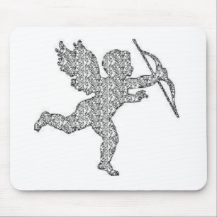 Alfombrilla De Ratón Mousepad Cupid Silver