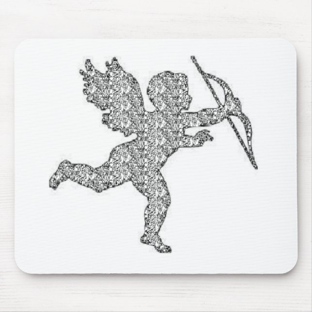 Alfombrilla De Ratón Mousepad Cupid Silver (Frente)