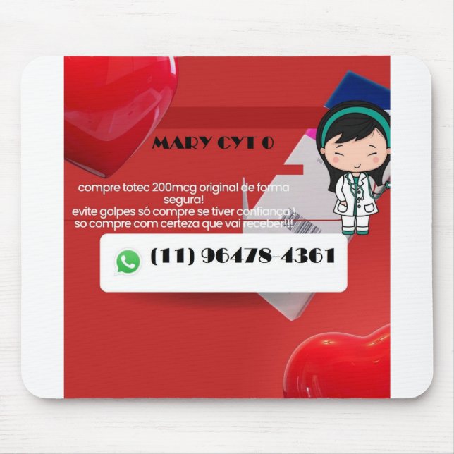 Alfombrilla De Ratón Mousepad Cy-to-tec Original Brasil 2023 (Frente)