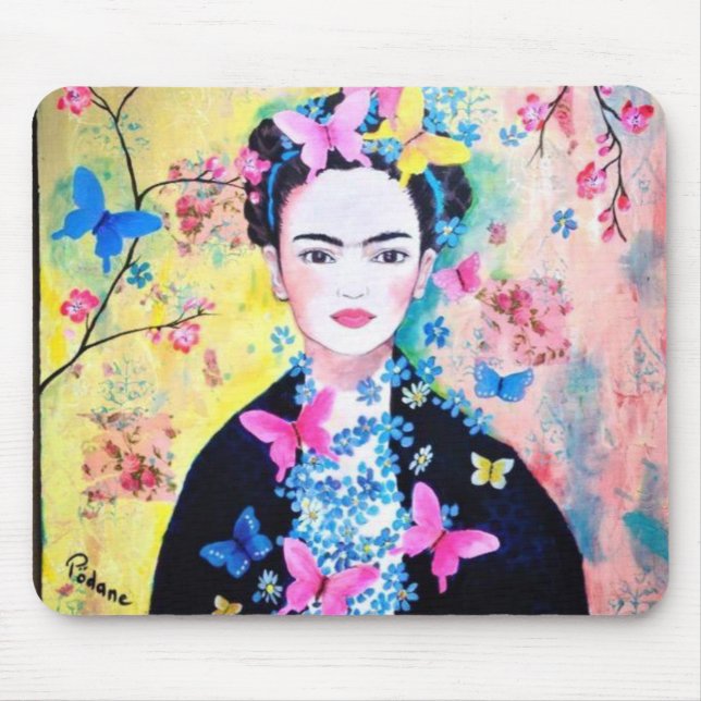 Alfombrilla De Ratón Mousepad da Frida Khalo (Frente)