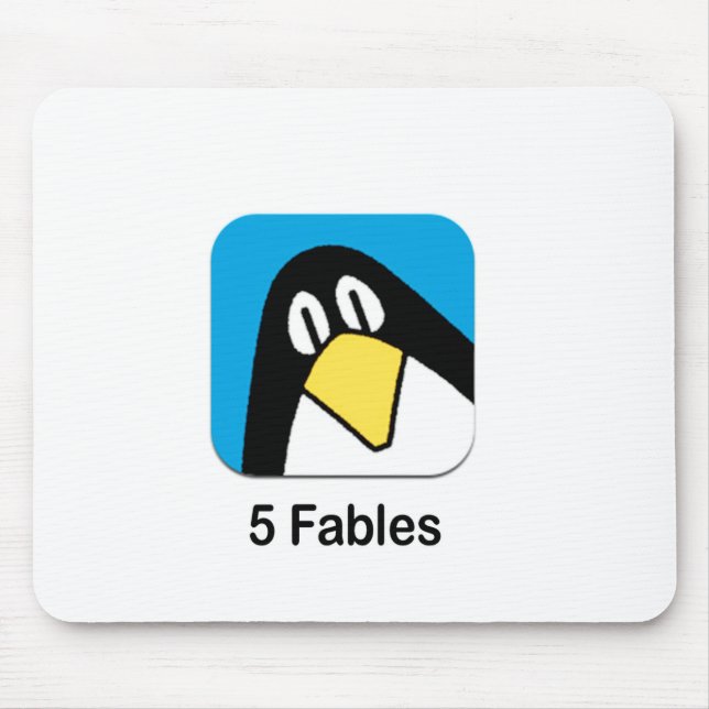 Alfombrilla De Ratón Mousepad de "5 fábulas fabulosas del negocio" (Frente)