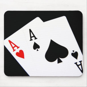 Alfombrilla De Ratón Mousepad de Aces de Poker