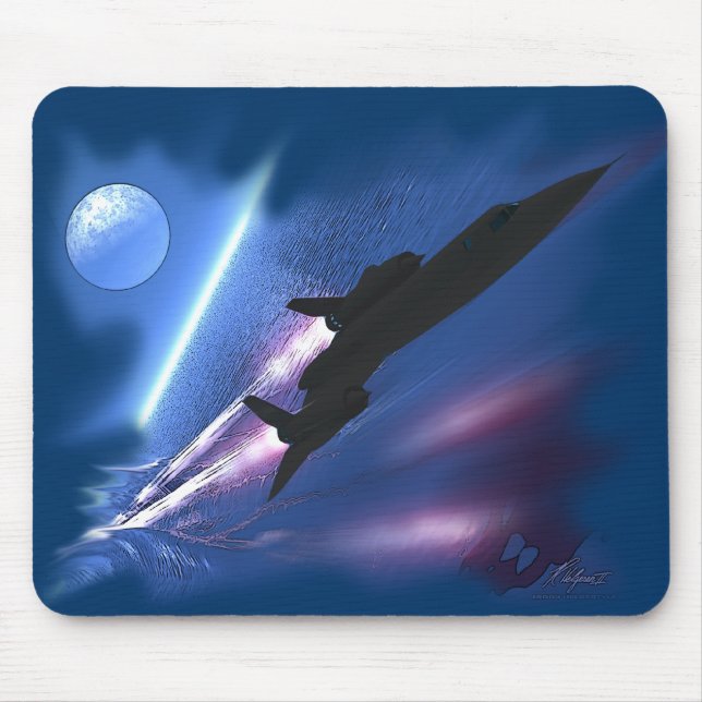 Alfombrilla De Ratón Mousepad de aeronaves SHOCKWAVE II (Frente)