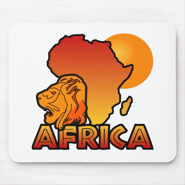 Alfombrilla De Ratón Mousepad de África (Frente)