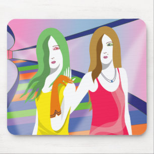 Alfombrilla De Ratón Mousepad de amistad