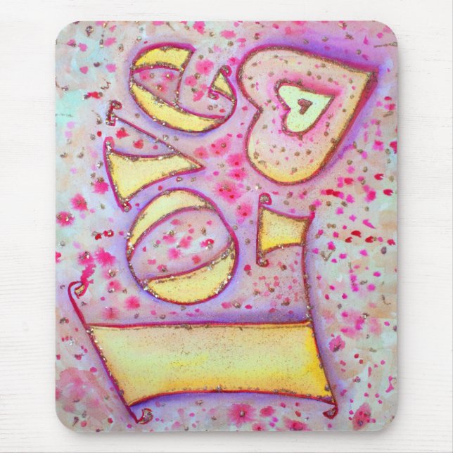 Alfombrilla De Ratón Mousepad de amor (horizontal) (Frente)
