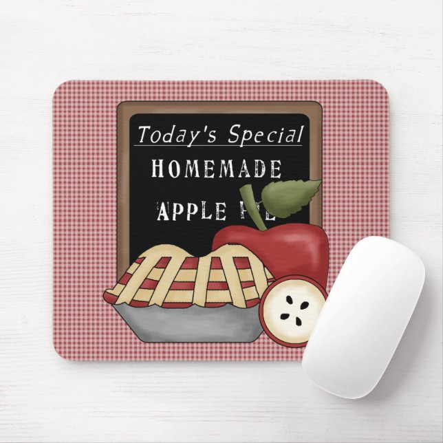 Alfombrilla De Ratón Mousepad de Apple Pie casero (Con ratón)