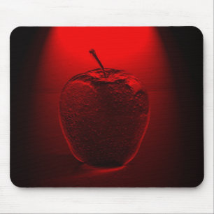 Alfombrilla De Ratón Mousepad de Apple Rojo cristalizado