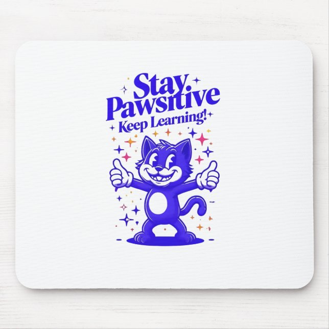 Alfombrilla De Ratón Mousepad de aprendizaje positivo (Frente)