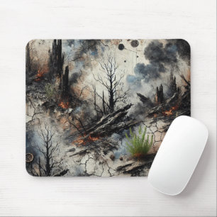 Alfombrilla De Ratón Mousepad de arte apocalíptico oscuro