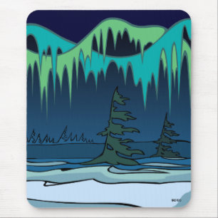 Alfombrilla De Ratón Mousepad de Arte Ártico