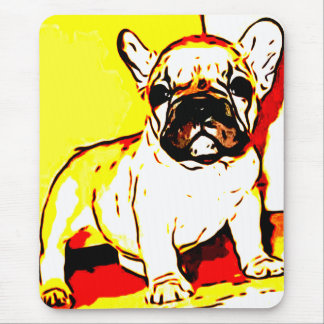 Alfombrilla De Ratón Mousepad de arte de bulldog francés