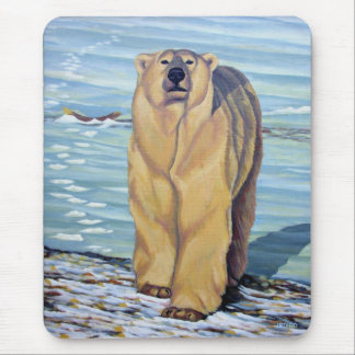 Alfombrilla De Ratón Mousepad de Arte de Oso Polar Mousepad de Vida Sil