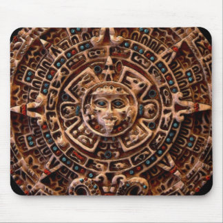 Alfombrilla De Ratón Mousepad de arte del calendario sagrado de sol may
