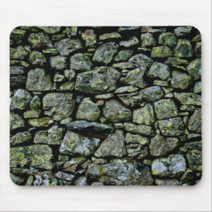Alfombrilla De Ratón Mousepad de Arte "Muro de Piedra"