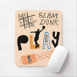 Alfombrilla De Ratón Mousepad de baloncesto