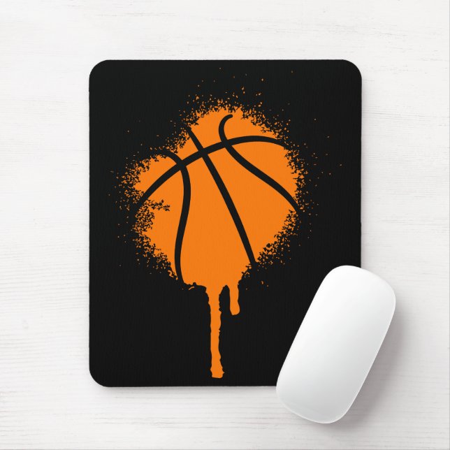 Alfombrilla De Ratón Mousepad de baloncesto (Con ratón)