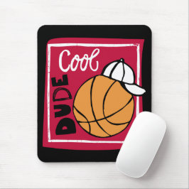 Alfombrilla De Ratón Mousepad de baloncesto