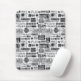 Alfombrilla De Ratón Mousepad de baloncesto