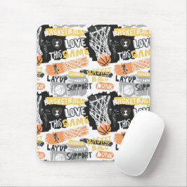 Alfombrilla De Ratón Mousepad de baloncesto