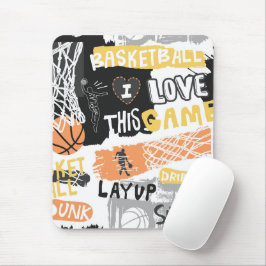 Alfombrilla De Ratón Mousepad de baloncesto