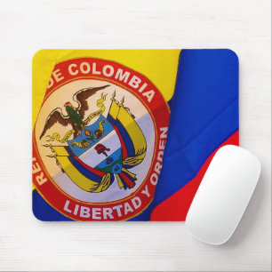 Alfombrilla De Ratón Mousepad de Bandera Colombiana