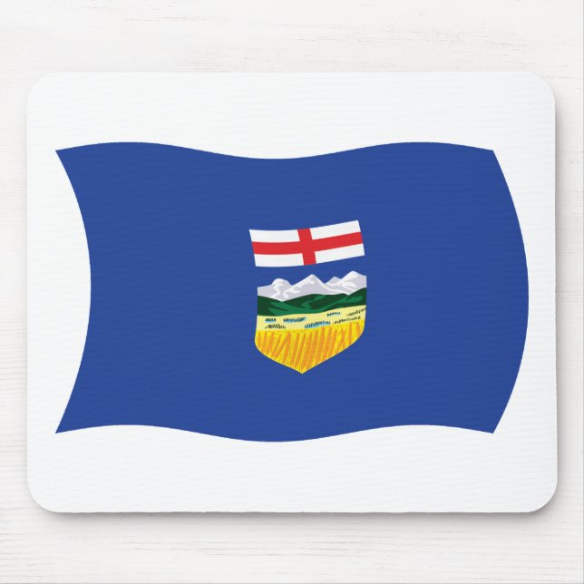 Alfombrilla De Ratón Mousepad de Bandera de Alberta (Frente)