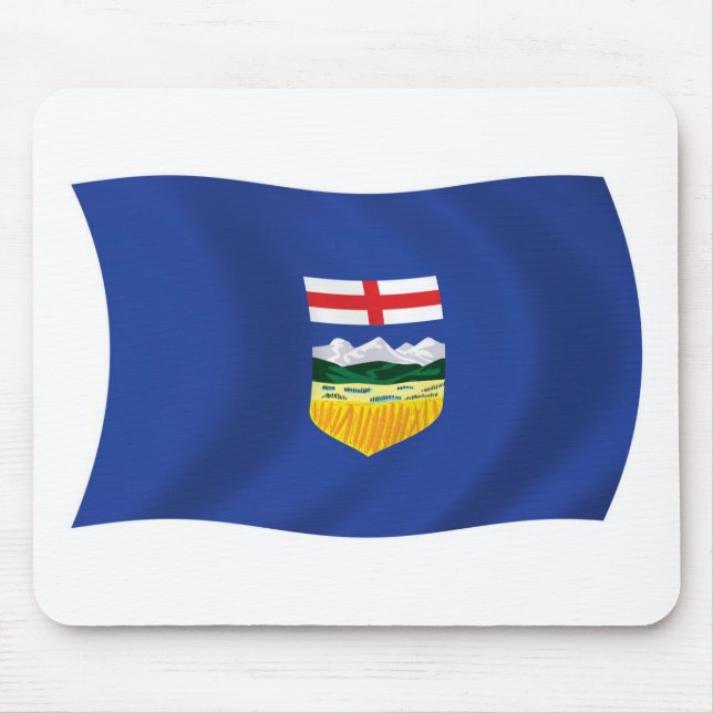 Alfombrilla De Ratón Mousepad de Bandera de Alberta (Frente)