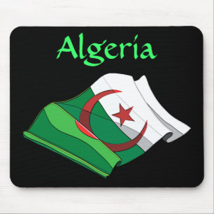 Alfombrilla De Ratón Mousepad de Bandera de Argelia