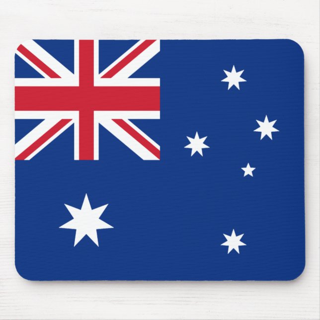 Alfombrilla De Ratón Mousepad de bandera de Australia (Frente)