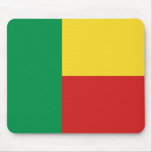 Alfombrilla De Ratón Mousepad de Bandera de Benín
