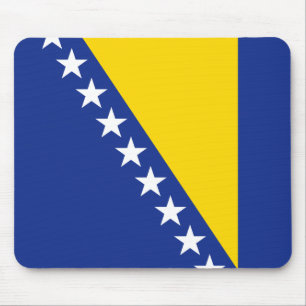 Alfombrilla De Ratón Mousepad de Bandera de Bosnia y Herzegovina