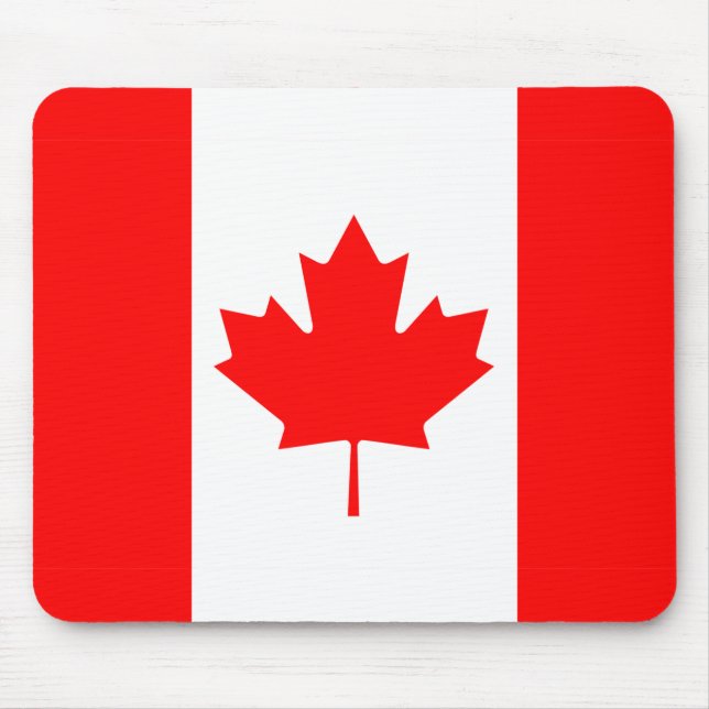 Alfombrilla De Ratón Mousepad de Bandera de Canadá (Frente)