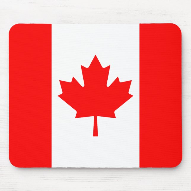 Alfombrilla De Ratón Mousepad de Bandera de Canadá (Frente)
