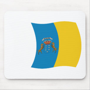 Alfombrilla De Ratón Mousepad de Bandera de Canarias